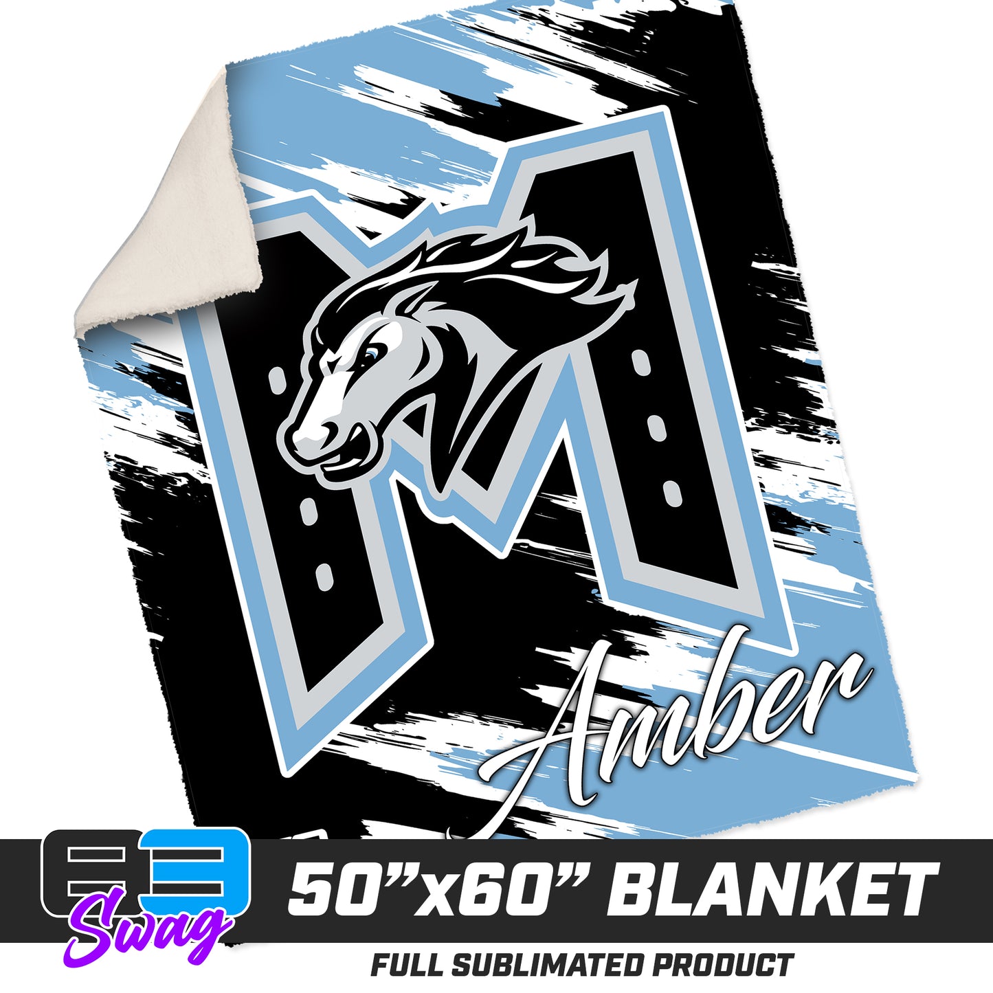 50”x60” Plush Sherpa Blanket - MHS Dance