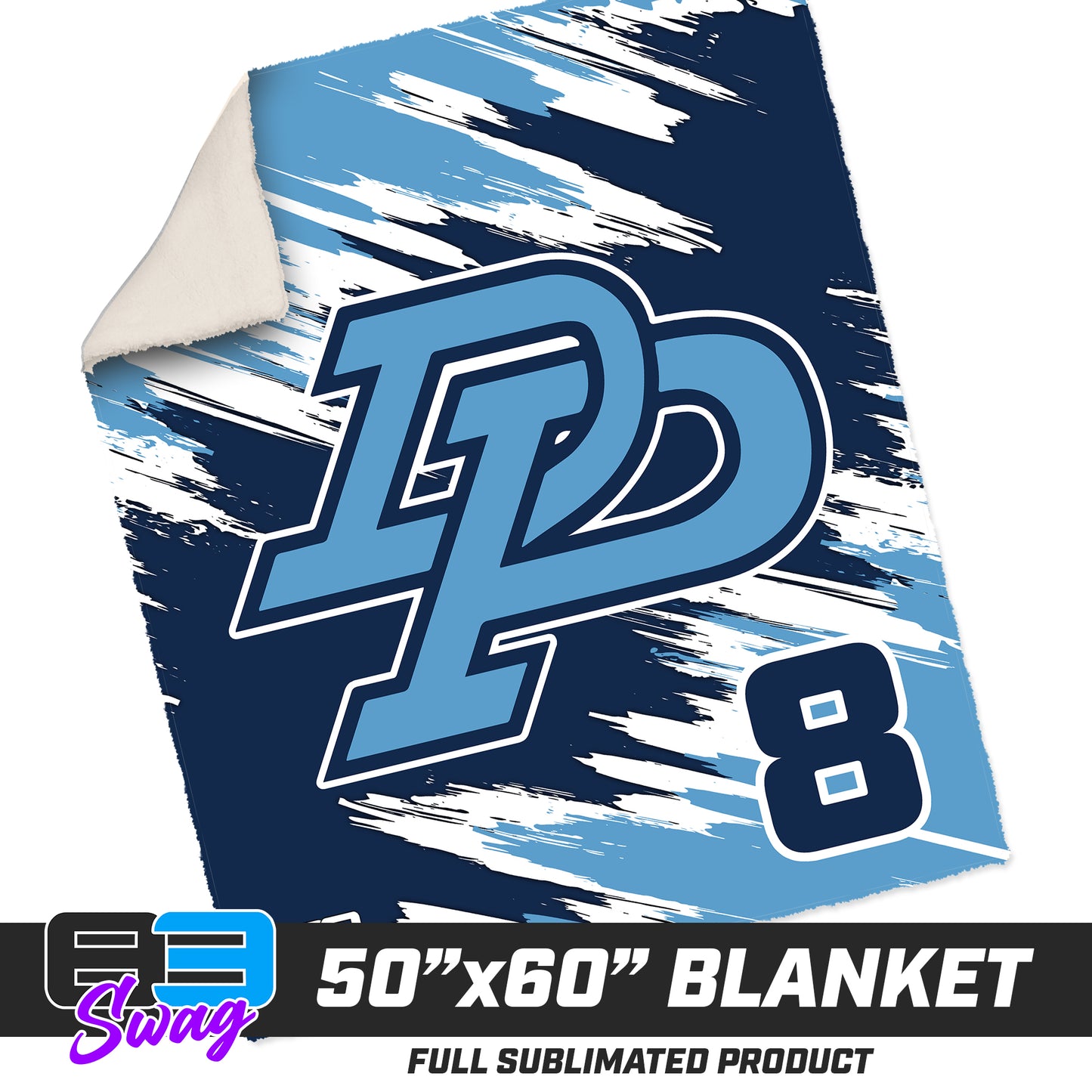 50”x60” Plush Sherpa Blanket - Dr Phillips All Stars Baseball