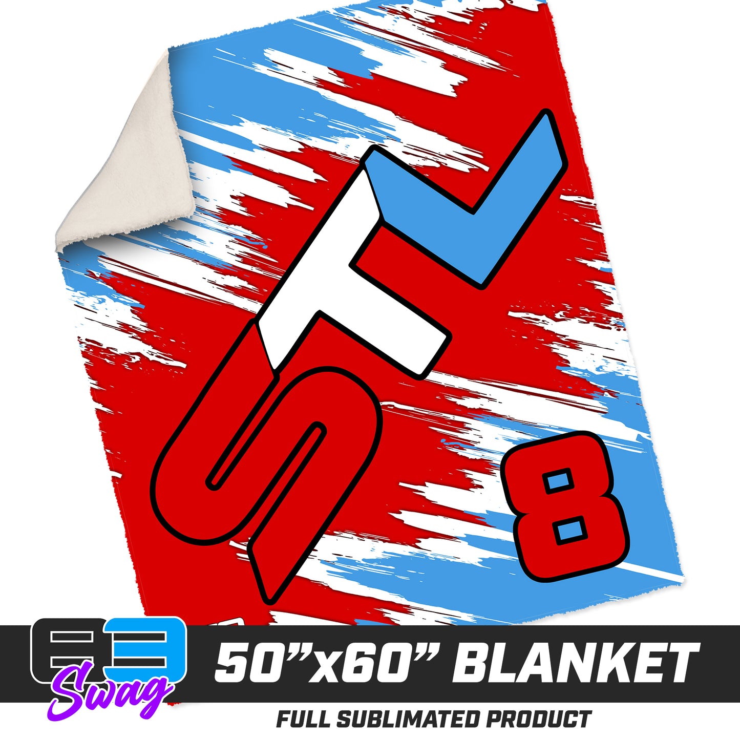 50”x60” Plush Sherpa Blanket - Small Town Legends