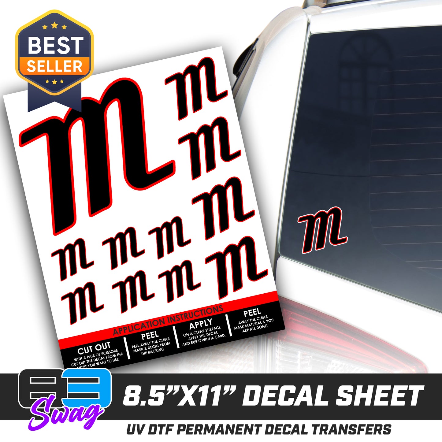 Logo Decal Pack Sheet - SYA Mets