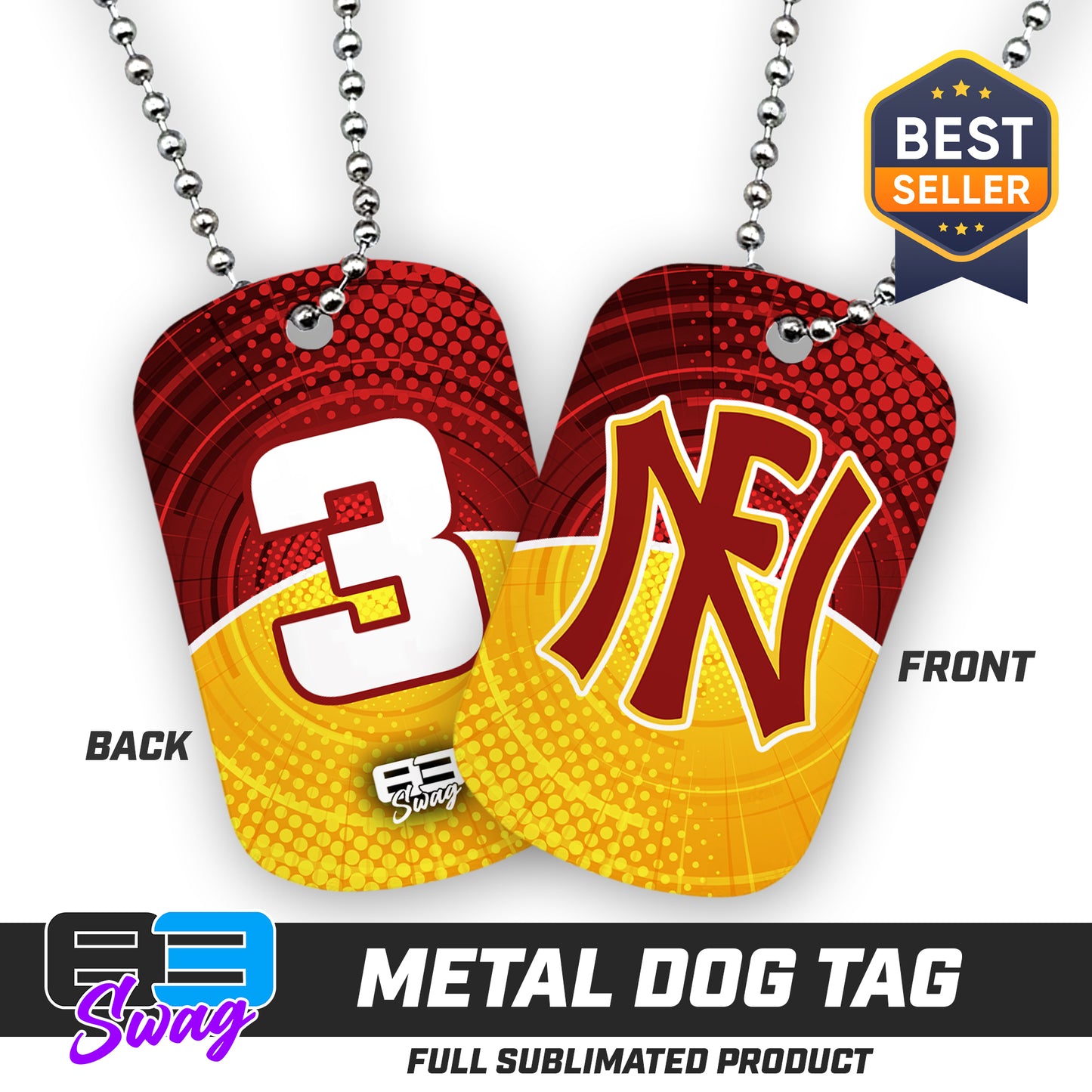 CUSTOM - Double Sided Dog Tag - North Florida Tribe