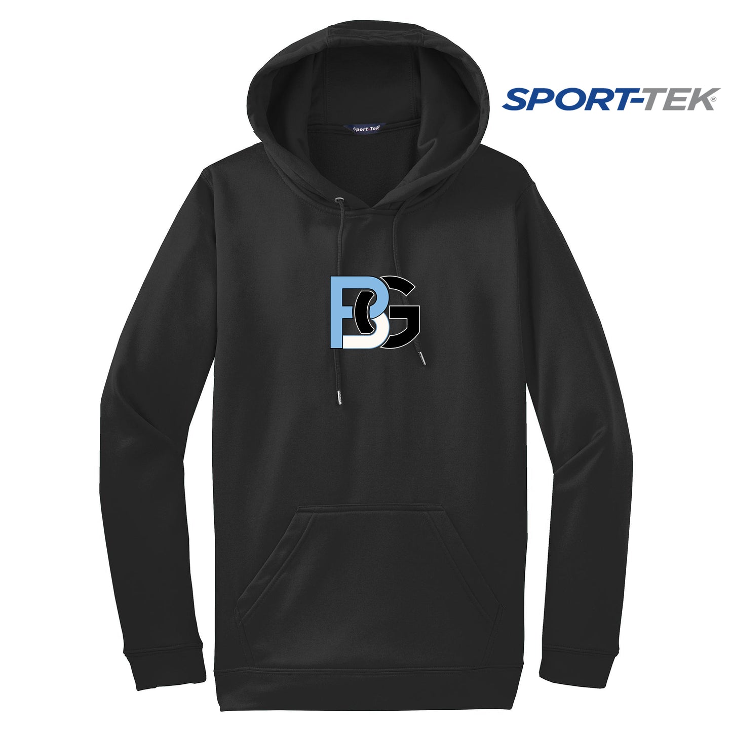 Sport-Tek Sport-Wick Fleece Hooded Pullover - Lightning Baseball