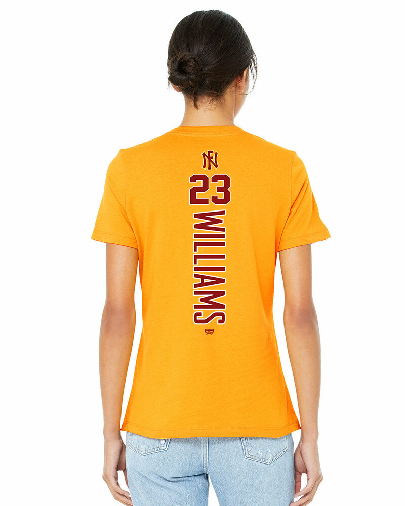 Bella + Canvas B6400 Women's Relaxed Jersey Short-Sleeve T-Shirt - North Florida Tribe