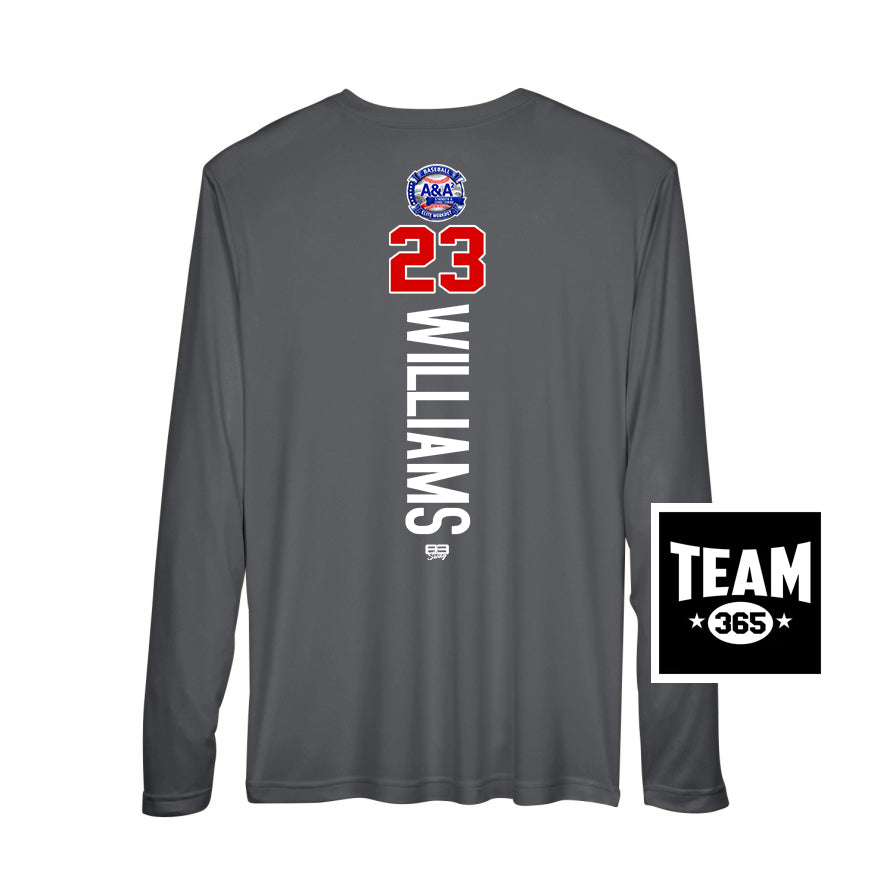 Team 365 Youth & Men's Zone Performance Long-Sleeve T-Shirt - A&A Baseball Elite