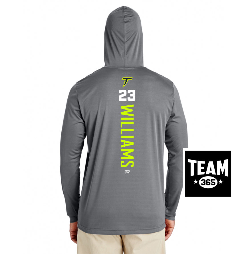 Team 365 Youth & Men's Zone Performance Hoodie - Ponte Vedra Thunder Baseball
