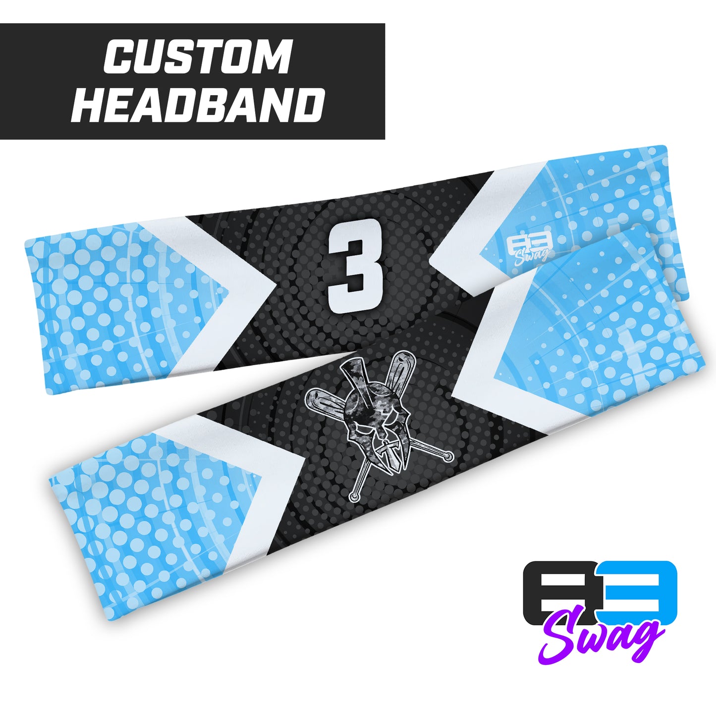 CUSTOM - Sports Headband - St. Johns Titans Baseball