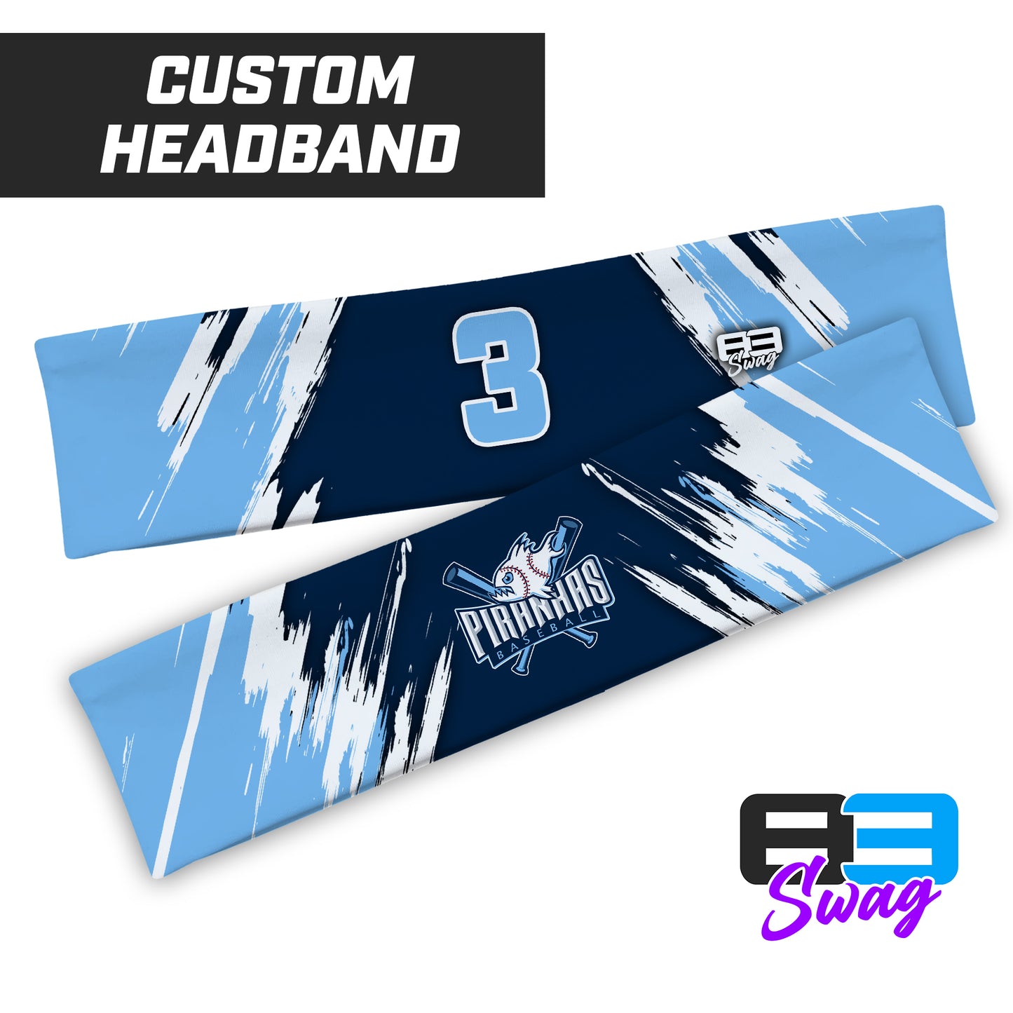 Headband - Piranhas Baseball