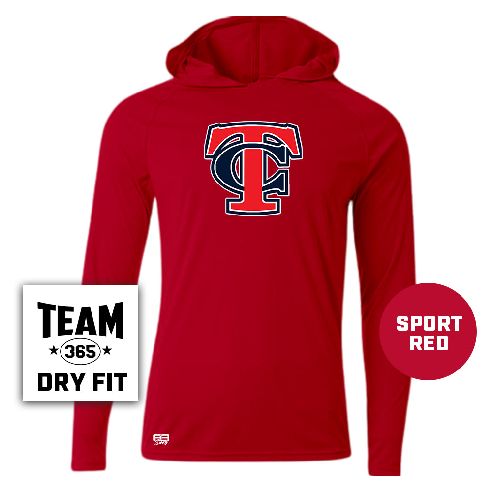 Lightweight Performance Hoodie - Town N Country Baseball V1