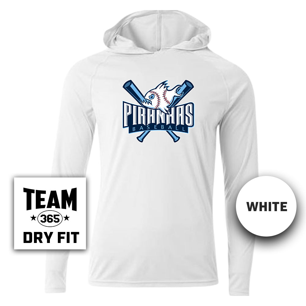 Lightweight Performance Hoodie - Piranhas Baseball