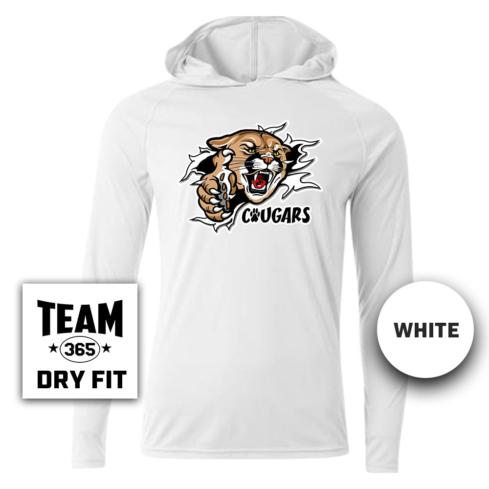 Lightweight Performance Hoodie - North Caroline Cougars Football