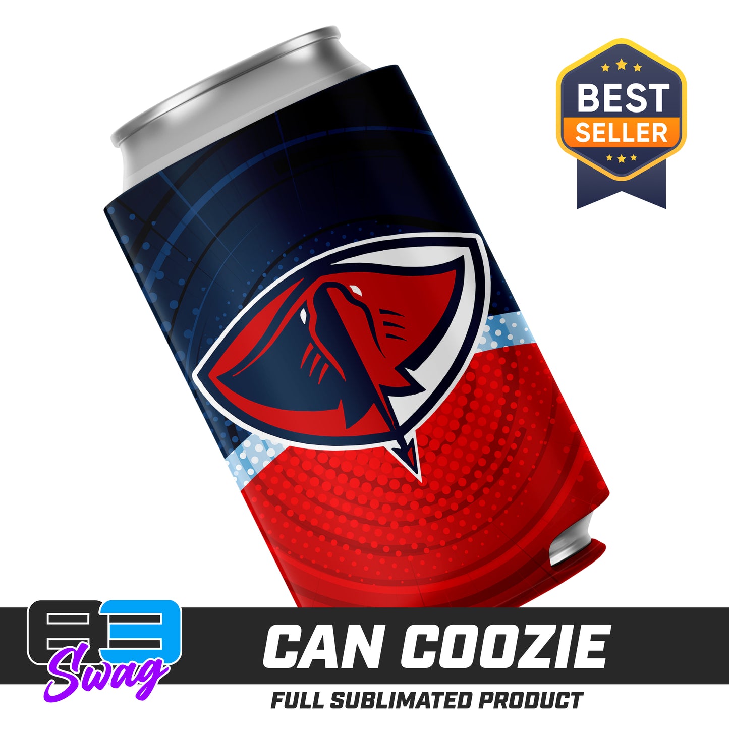 CUSTOM - Can Coozie - Pasco Stingers Baseball