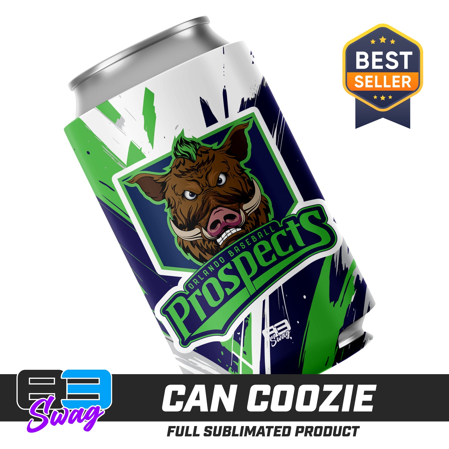 Can Coozie - Orlando Baseball Prospects - War Hogs V.2016