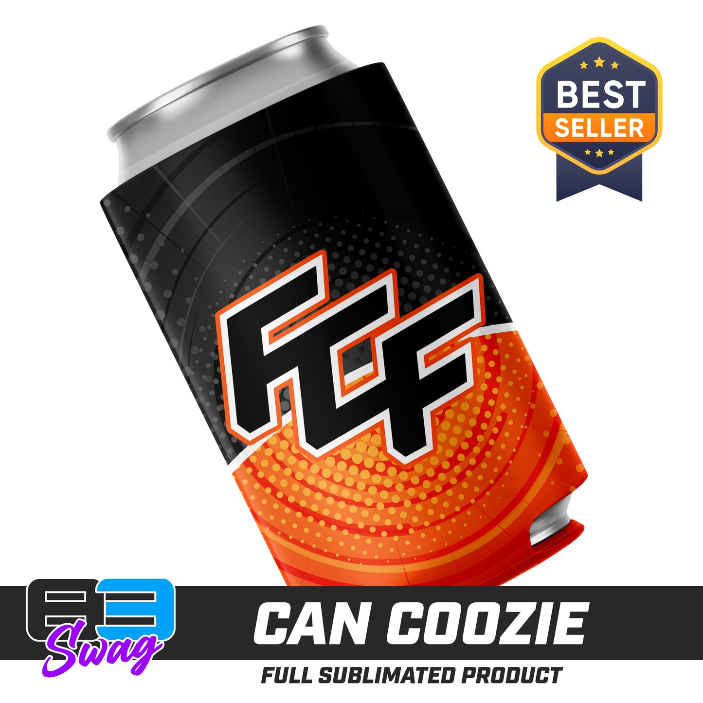 CUSTOM - Can Coozie - FCF Flight Baseball