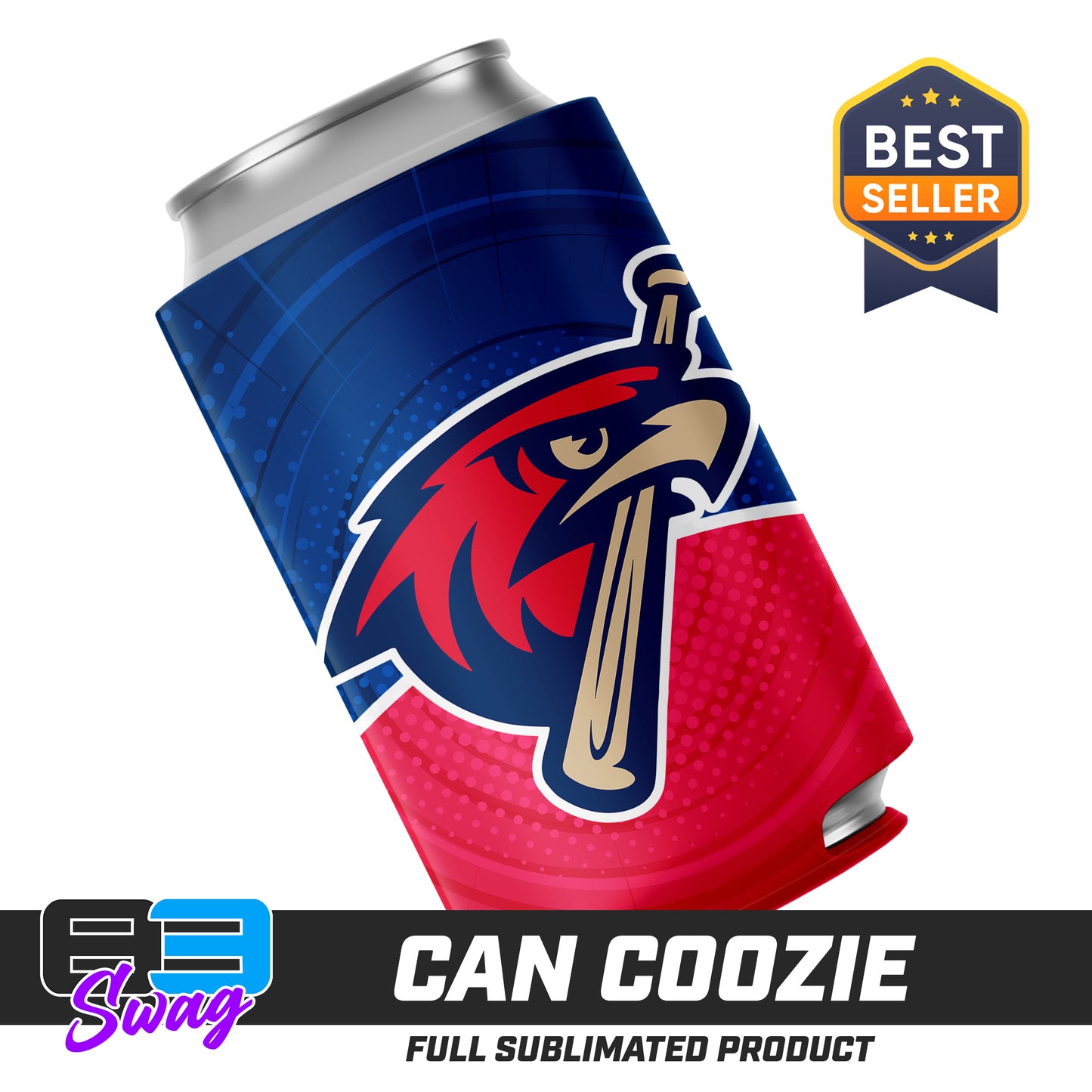 CUSTOM - Can Coozie - MSA Redtails Baseball