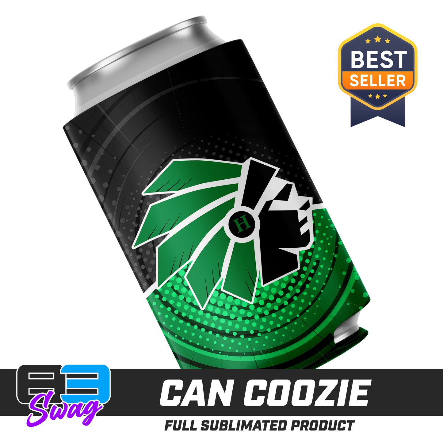 CUSTOM - Can Coozie - Hopatcong Warriors
