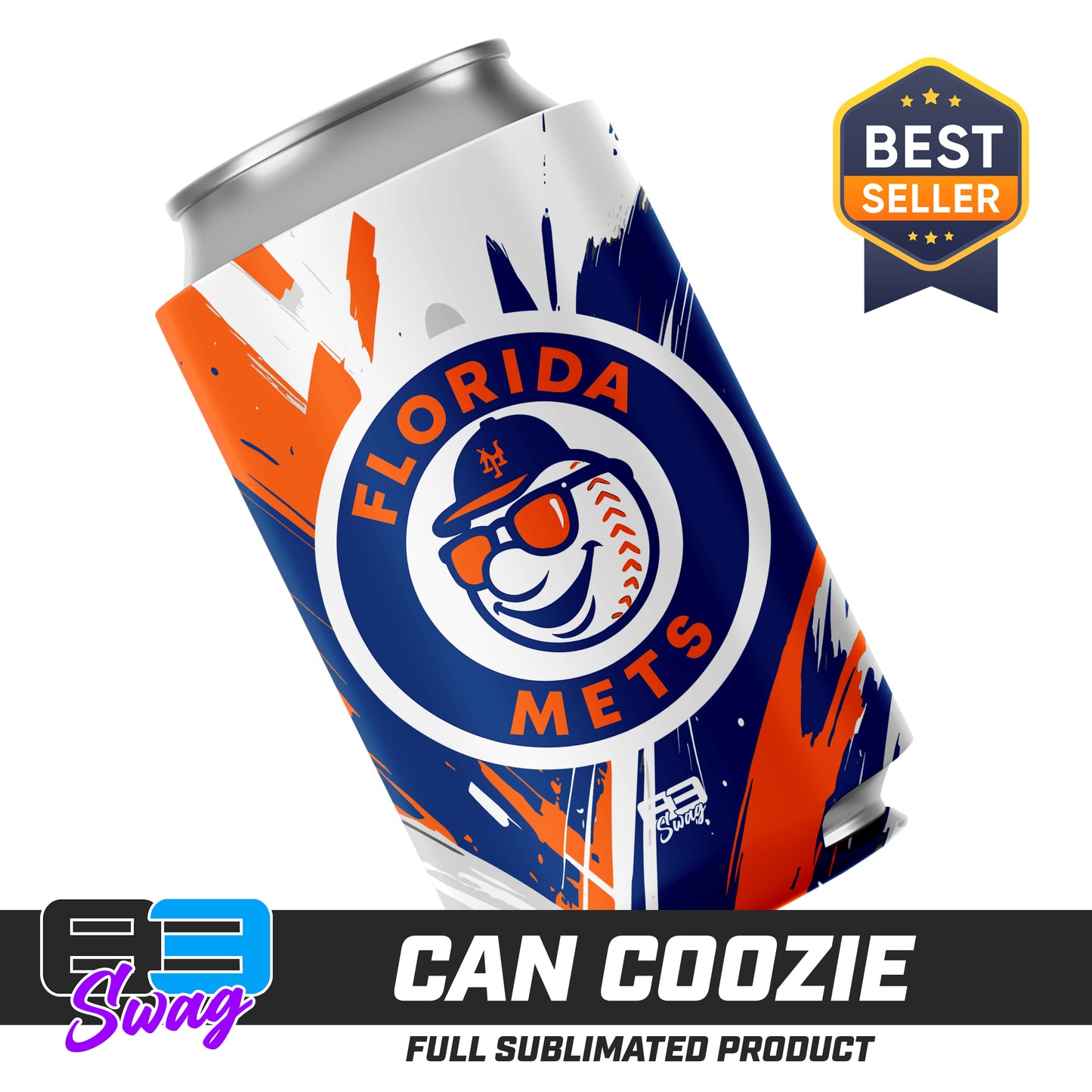 Can Coozie - Florida Mets Baseball