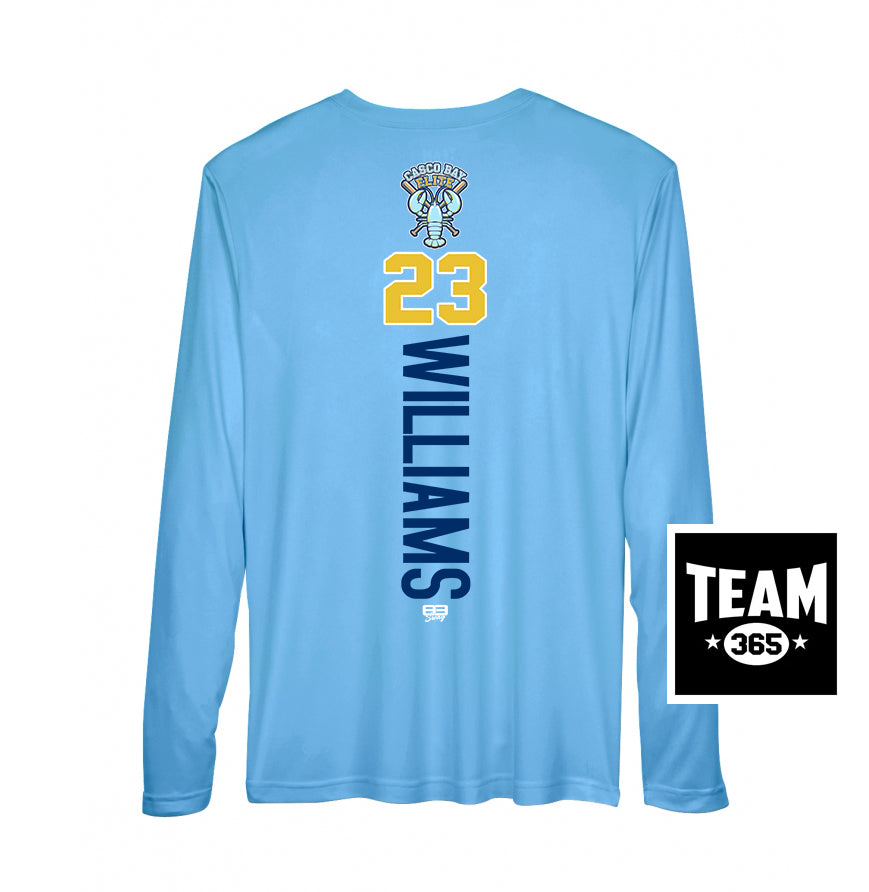Team 365 Youth & Men's Zone Performance Long-Sleeve T-Shirt - Casco Bay Elite Baseball