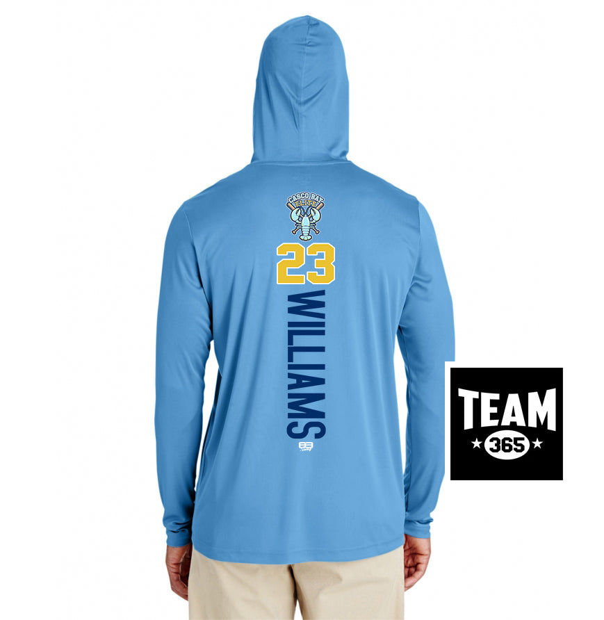 Team 365 Youth & Men's Zone Performance Hoodie - Casco Bay Elite Baseball