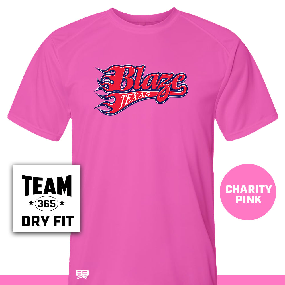 Performance T-Shirt - Texas Blaze Softball