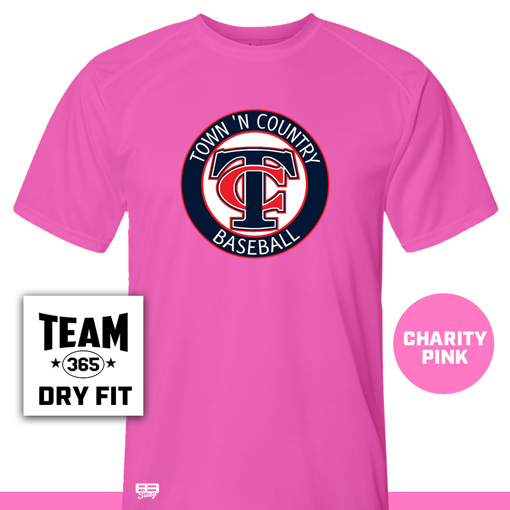 Performance T-Shirt - MULTIPLE COLORS AVAILABLE - Town N Country Baseball V2