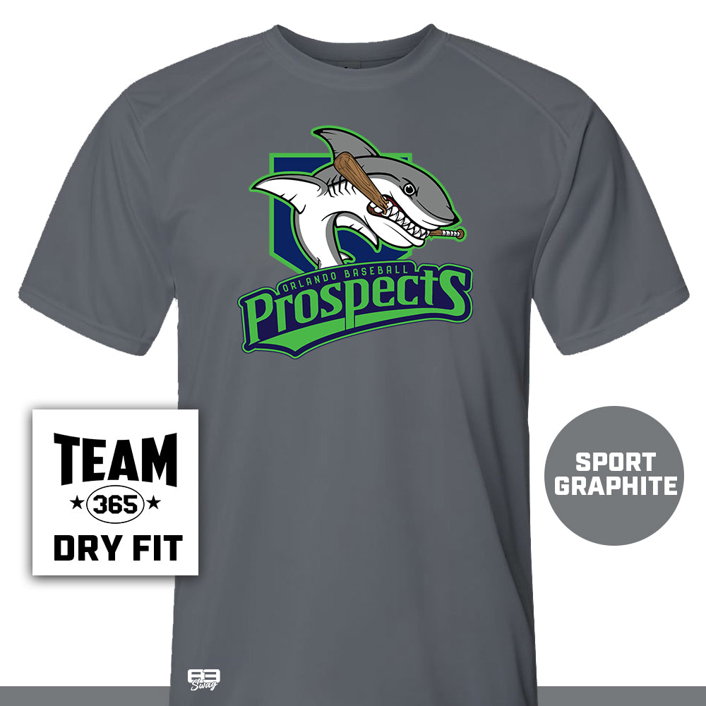 Performance T-Shirt - MULTIPLE COLORS AVAILABLE - Orlando Baseball Prospects - Land Sharks