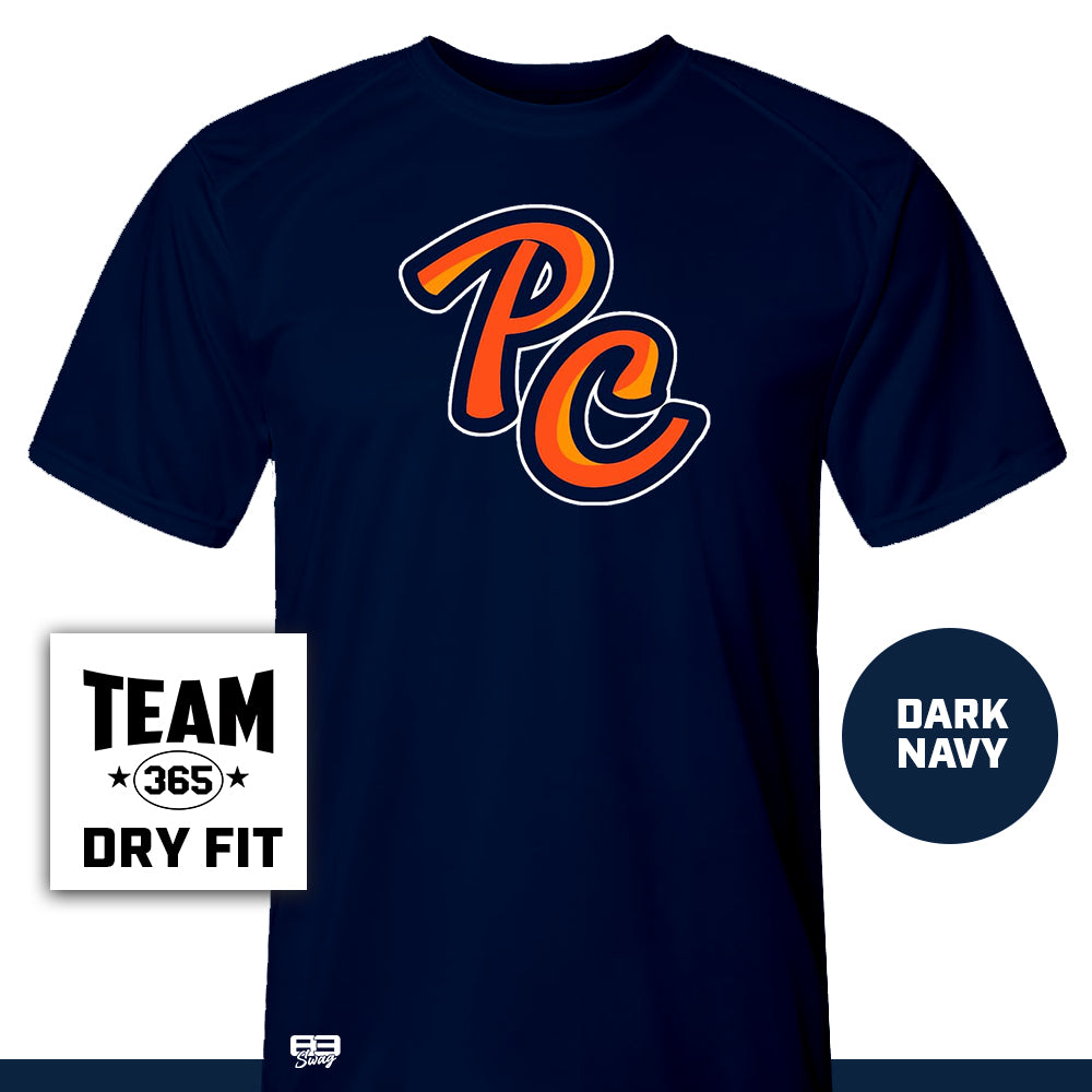 Performance T-Shirt - Peach Clobbers Baseball V2