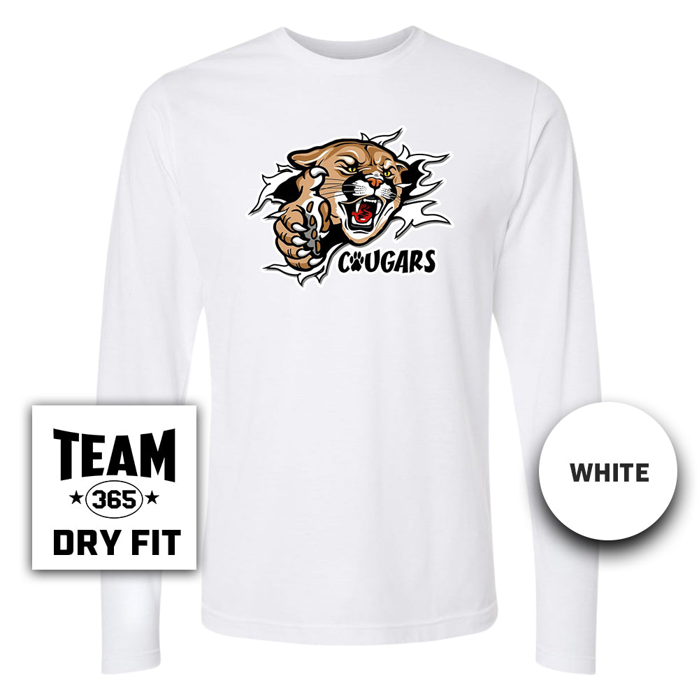 Lightweight Performance Long Sleeve - North Caroline Cougars Football