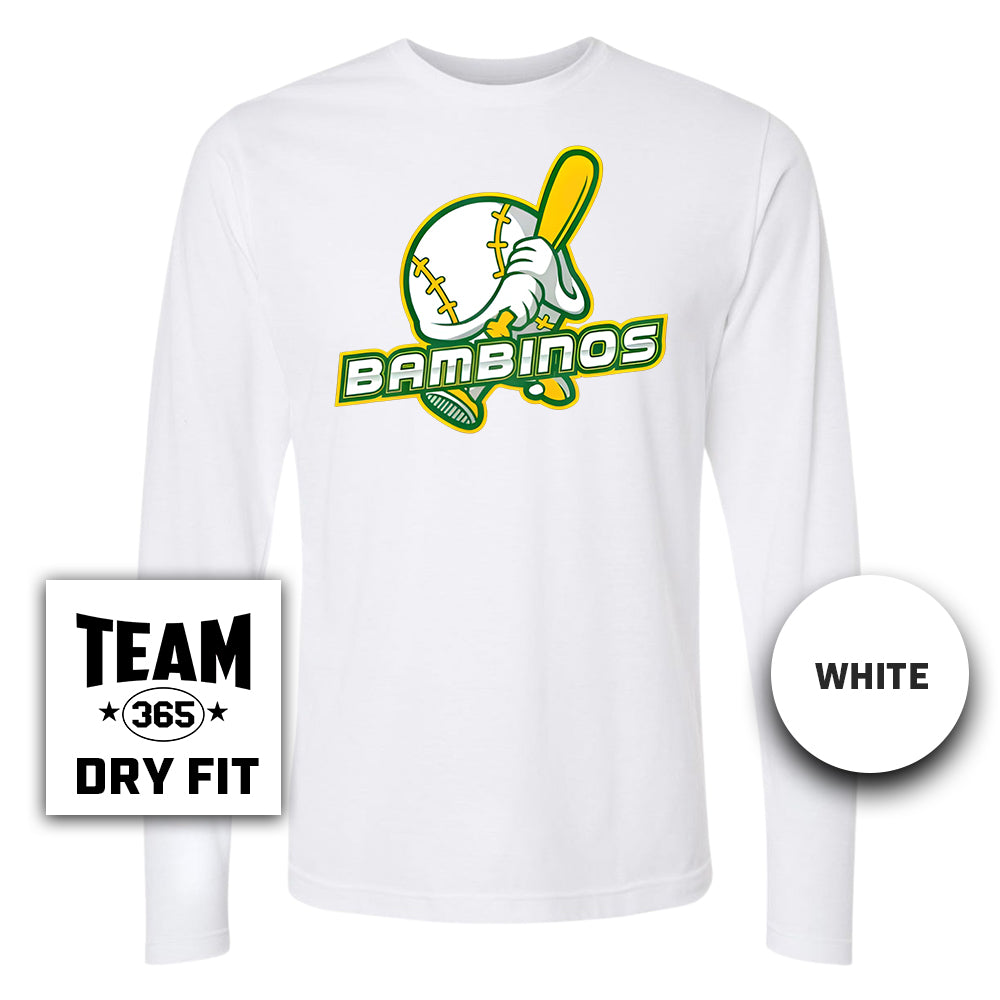 Lightweight Performance Long Sleeve - Bambinos Baseball