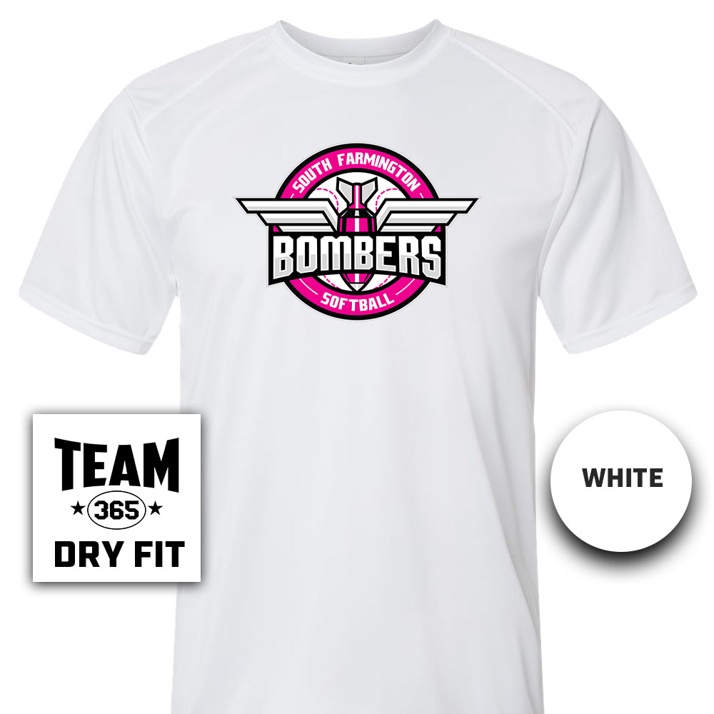 Performance T-Shirt - MULTIPLE COLORS AVAILABLE - South Farmington Bombers Softball