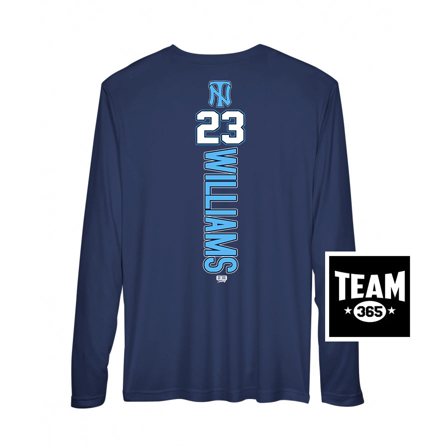 Team 365 Youth & Men's Zone Performance Long-Sleeve T-Shirt - Top Notch Baseball