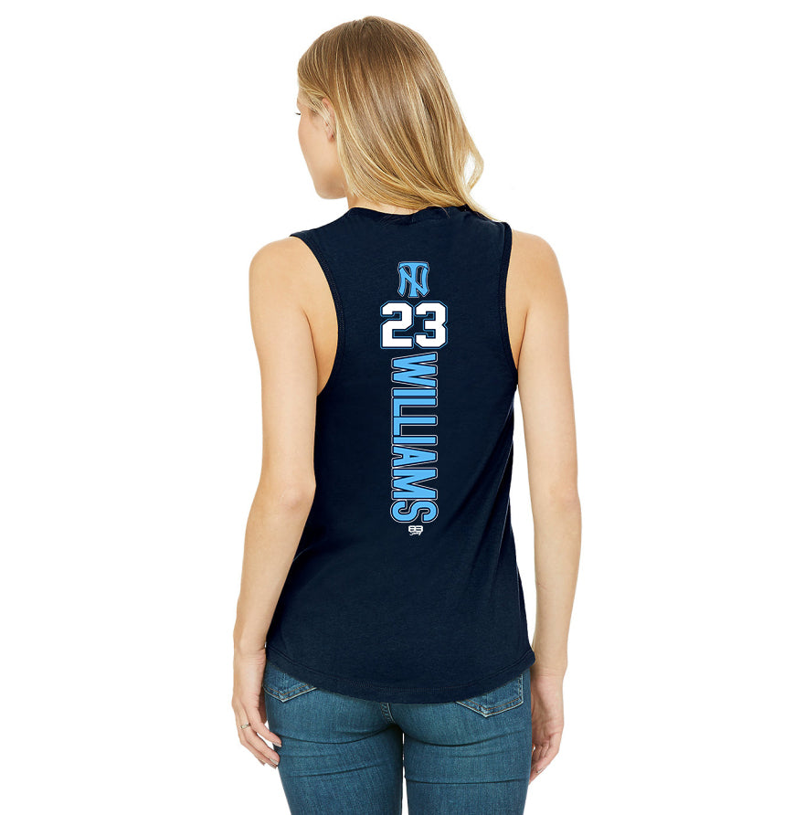 Bella + Canvas B6003 Women's Jersey Muscle Tank - Top Notch Baseball