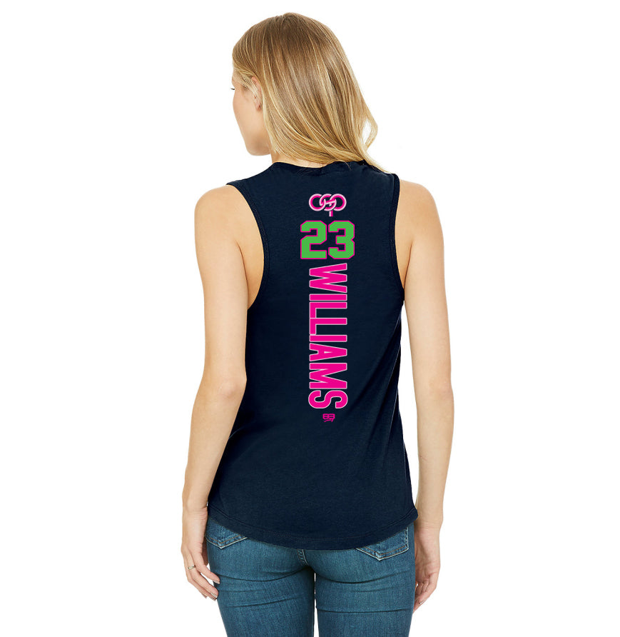 Bella + Canvas B6003 Women's Jersey Muscle Tank - OSP Gorilla Queens Softball