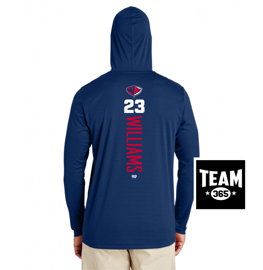 Team 365 Youth & Men's Zone Performance Hoodie - Pasco Stingers Baseball