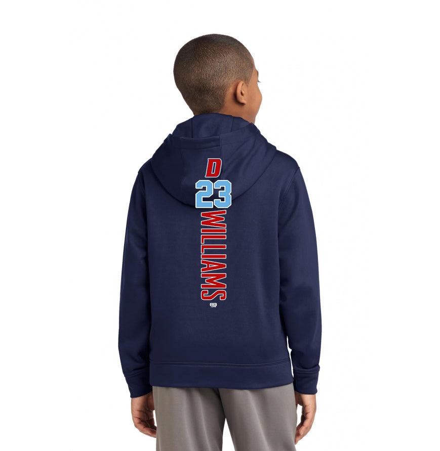 Sport-Tek Youth Sport-Wick Fleece Hooded Pullover YST244 - North Florida Dynasty