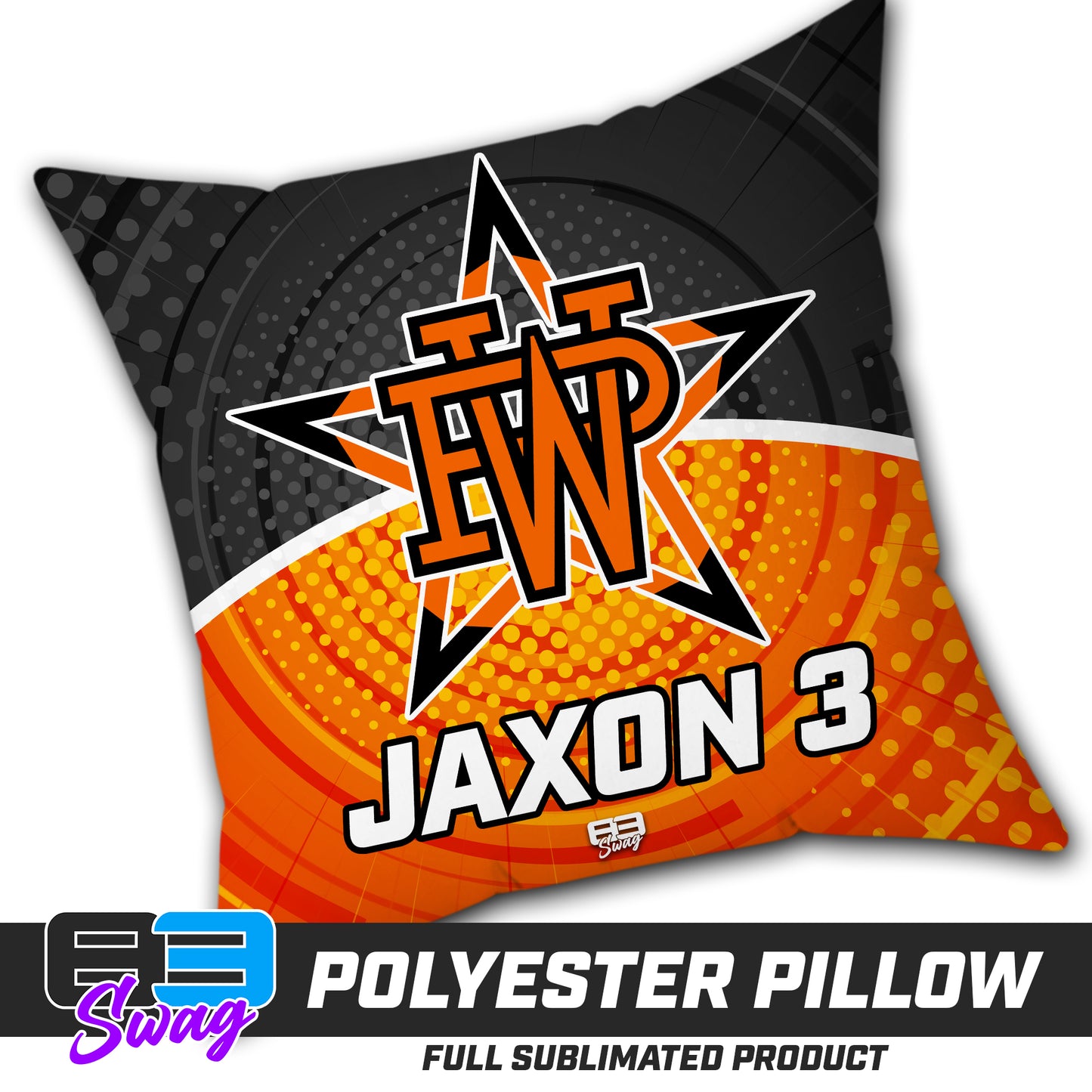 CUSTOM - Double Sided Polyester Square Pillow - Winter Park All-Stars