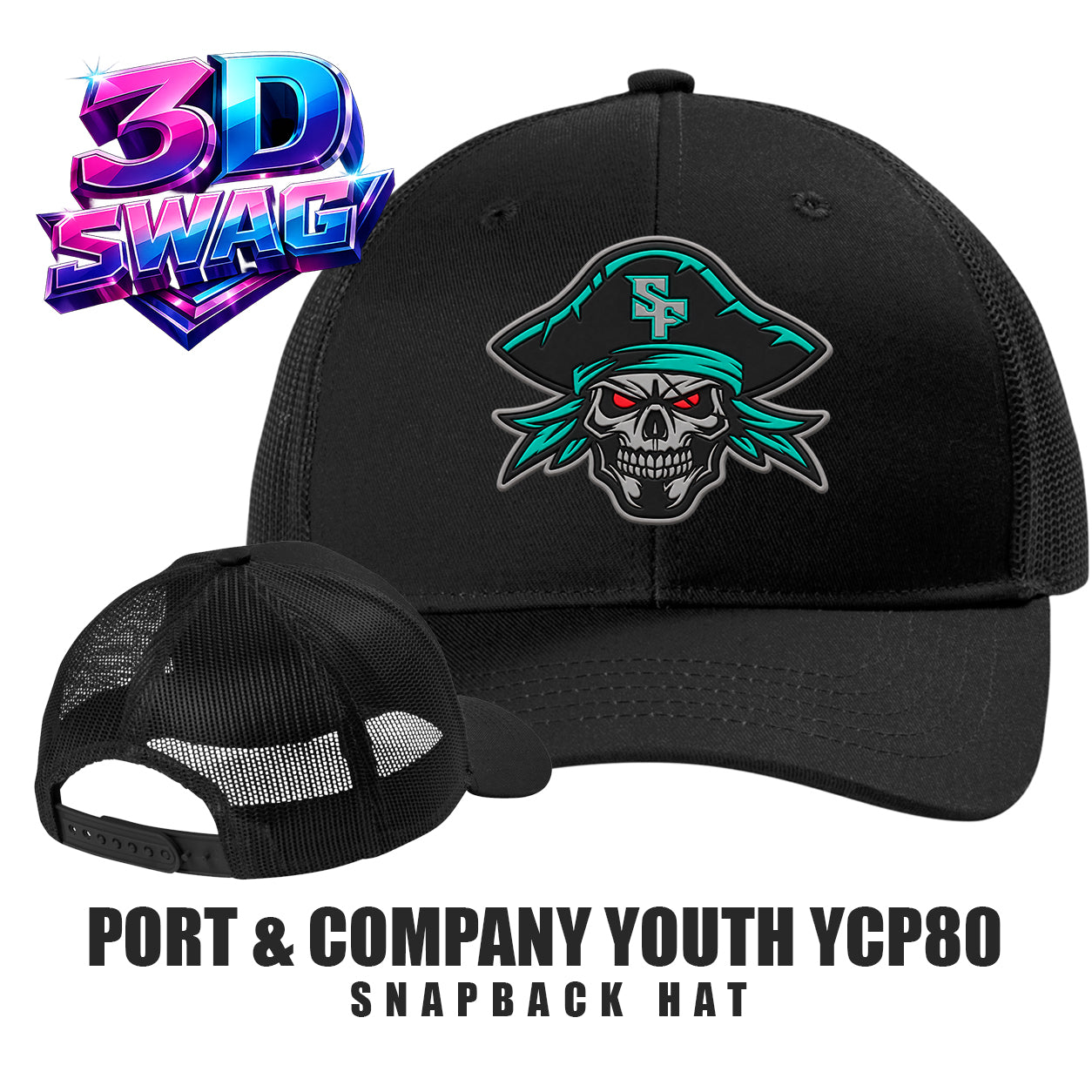South Florida Pirates - Port & Company Youth YCP80