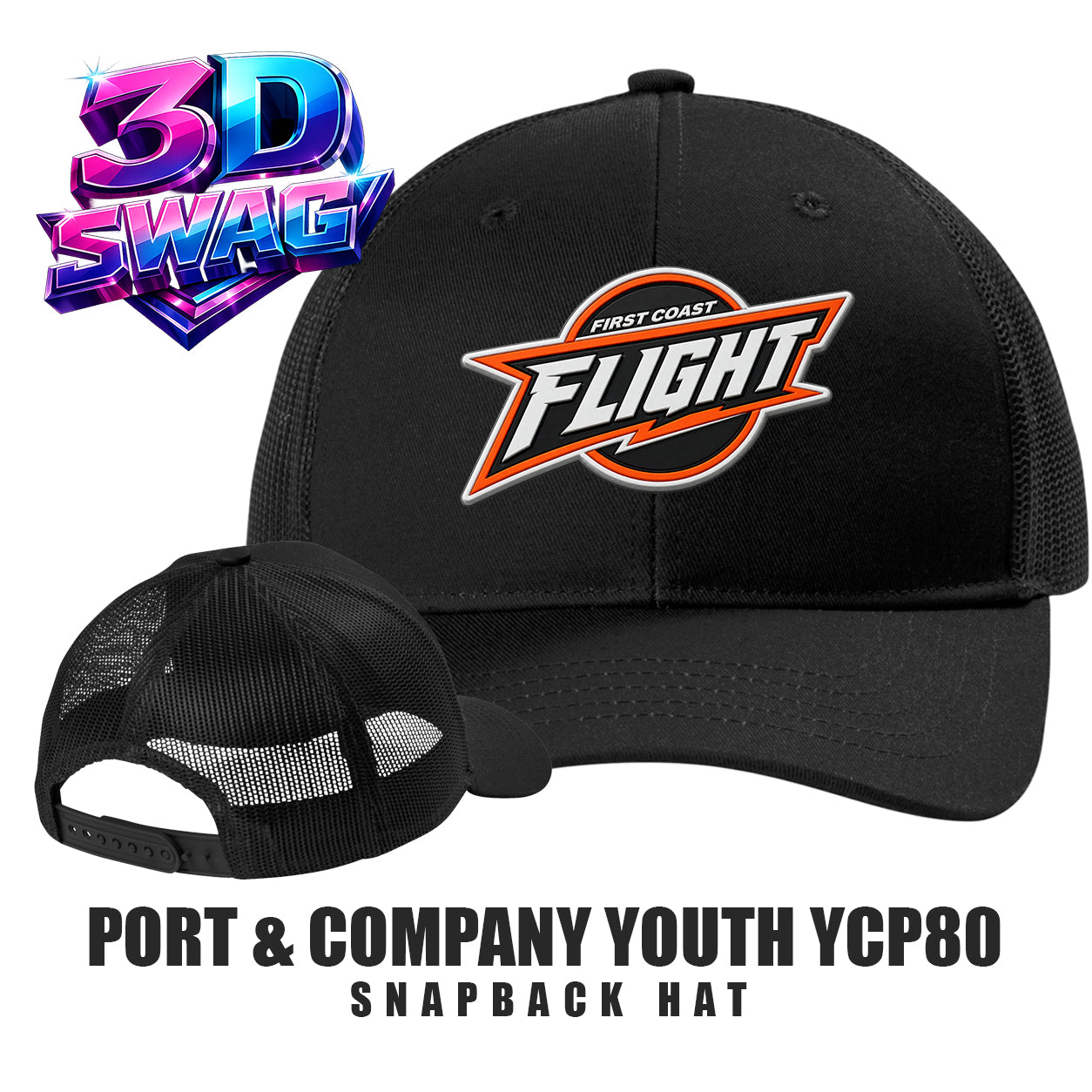 FCF Flight Baseball - Port & Company Youth YCP80