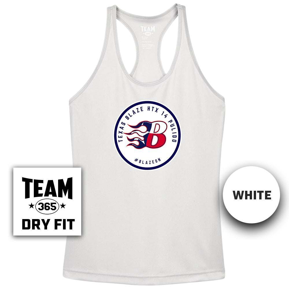 Performance Women’s Racerback T - Texas Blaze Softball V2