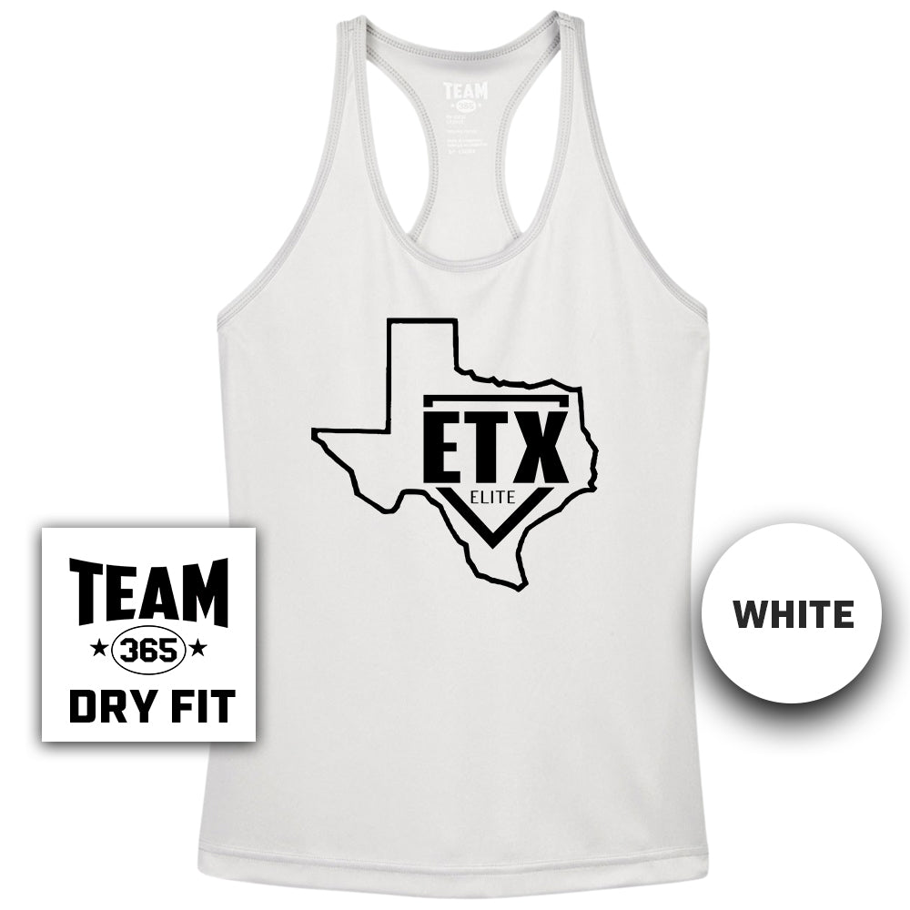 Performance Women’s Racerback T - ETX Elite Softball