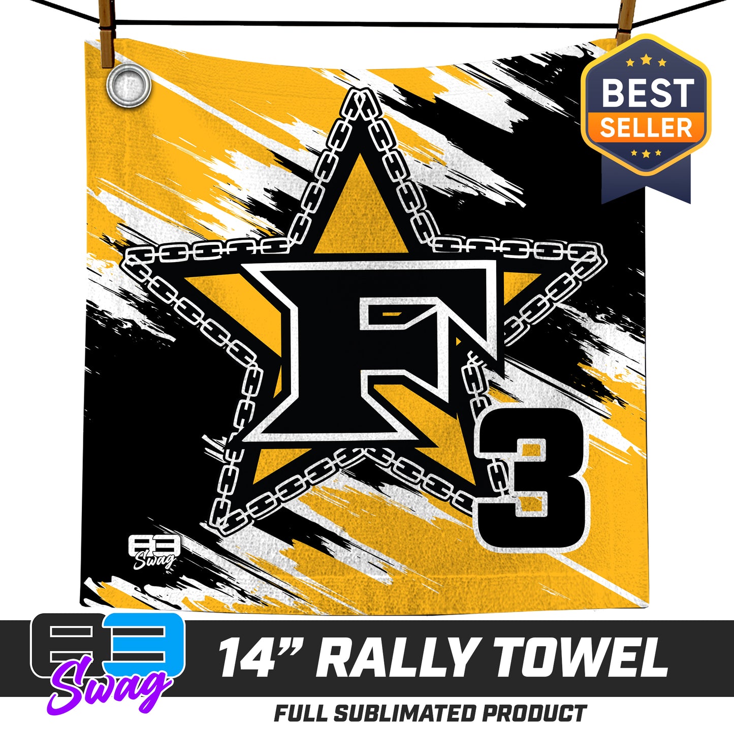 14"x14" Rally Towel - 5 Star Mafia Baseball