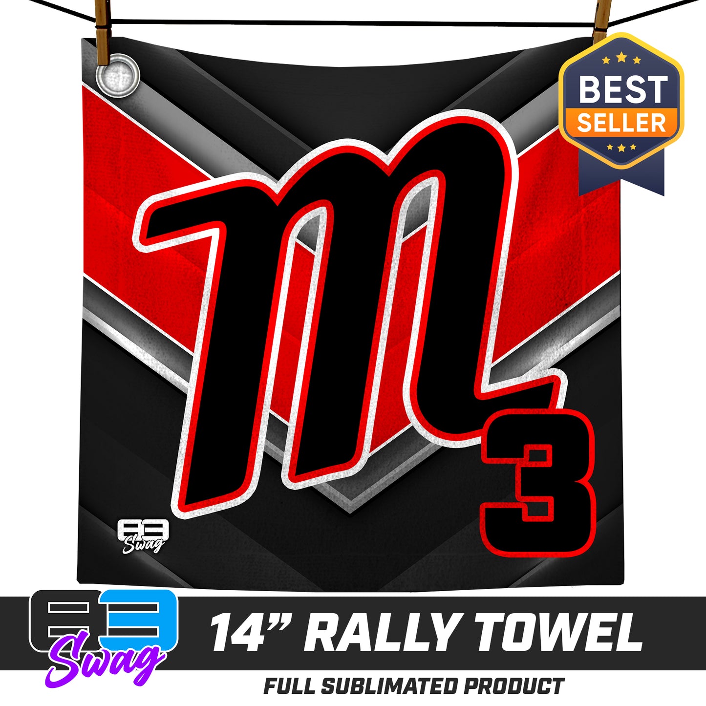 14"x14" Rally Towel - SYA Mets V1