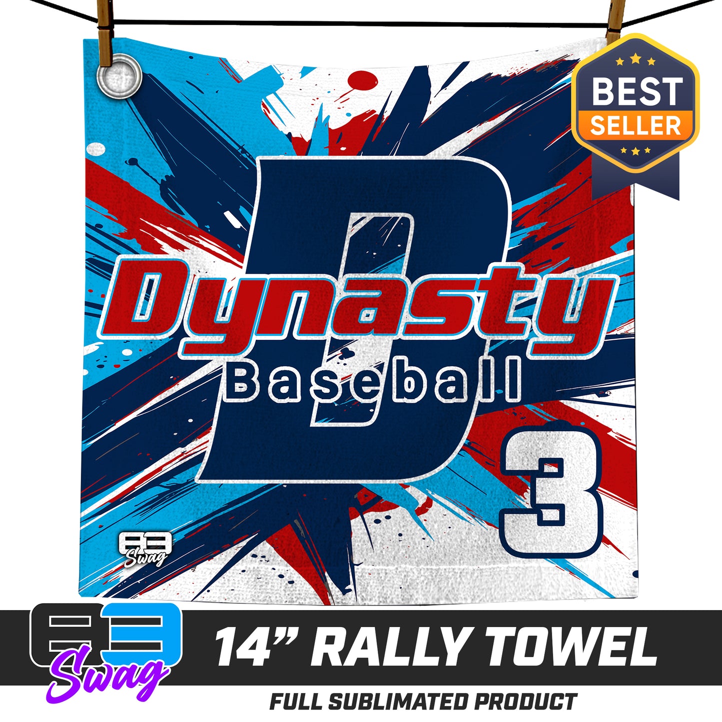 14"x14" Rally Towel - North Florida Dynasty