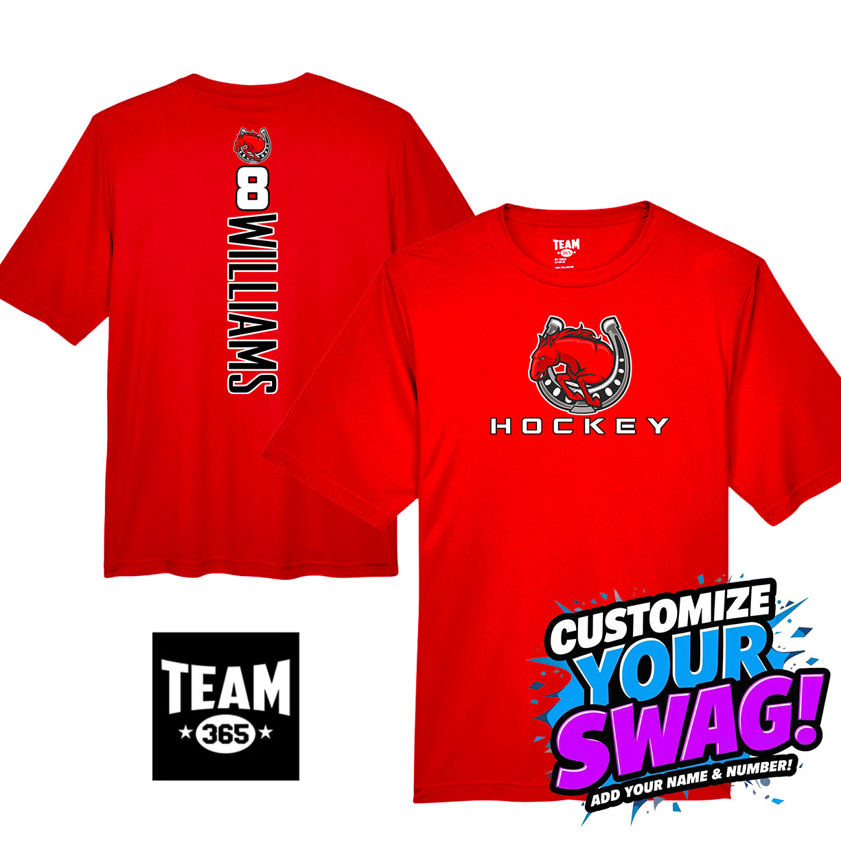 GAME TIME - Team 365 Youth & Men's Zone Performance T-Shirt - Stillwater Hockey