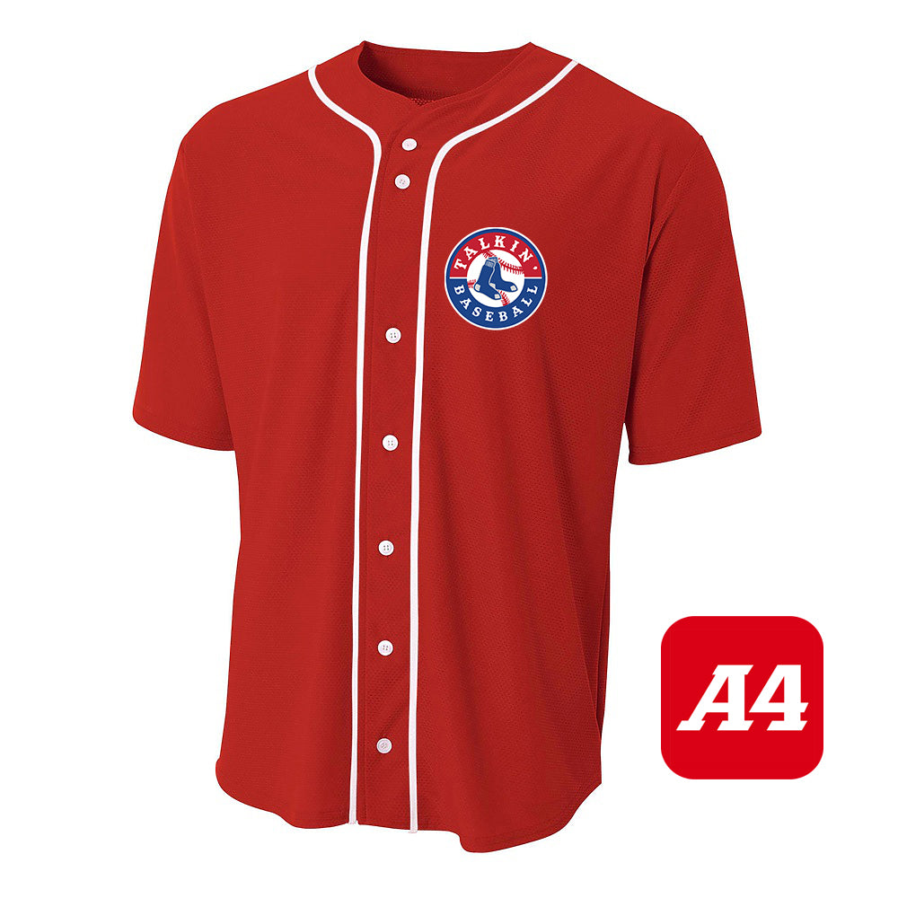 A4 Apparel N4184 Game Day Classic Baseball Jersey - Talkin Baseball