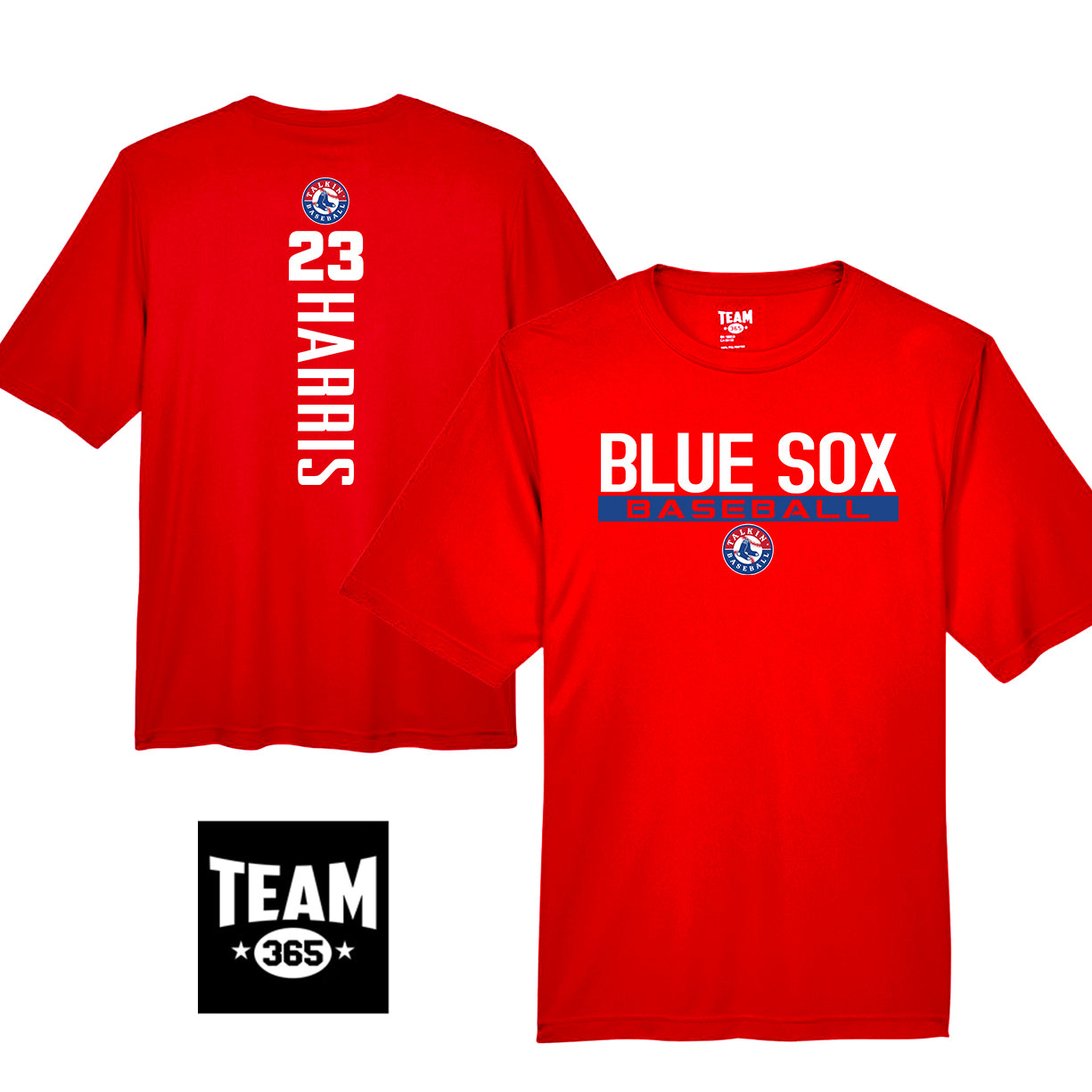 GAME TIME - Team 365 Youth & Men's Zone Performance T-Shirt - Talkin Baseball