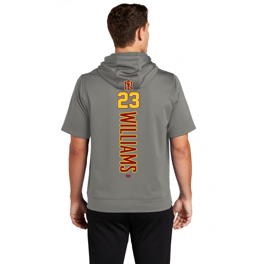 Sport-Tek Sport-Wick Fleece Short Sleeve Hooded Pullover ST251 - North Florida Tribe