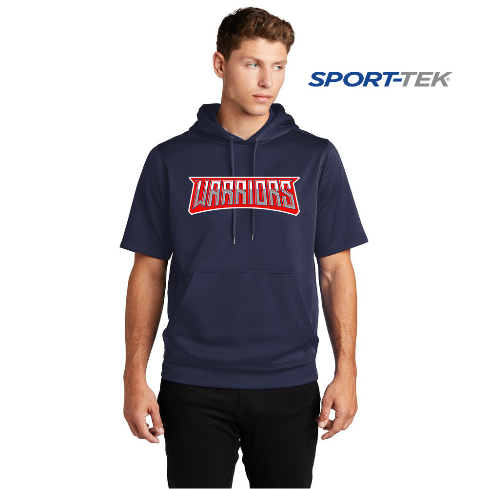 Sport-Tek Sport-Wick Fleece Short Sleeve Hooded Pullover - Tampa Warriors Baseball