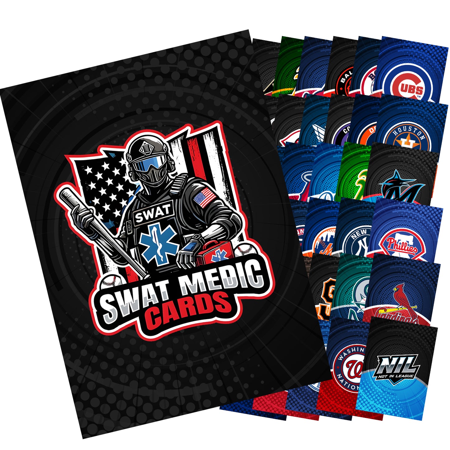 Custom Team Cards For Breaking - Swat Medic Cards