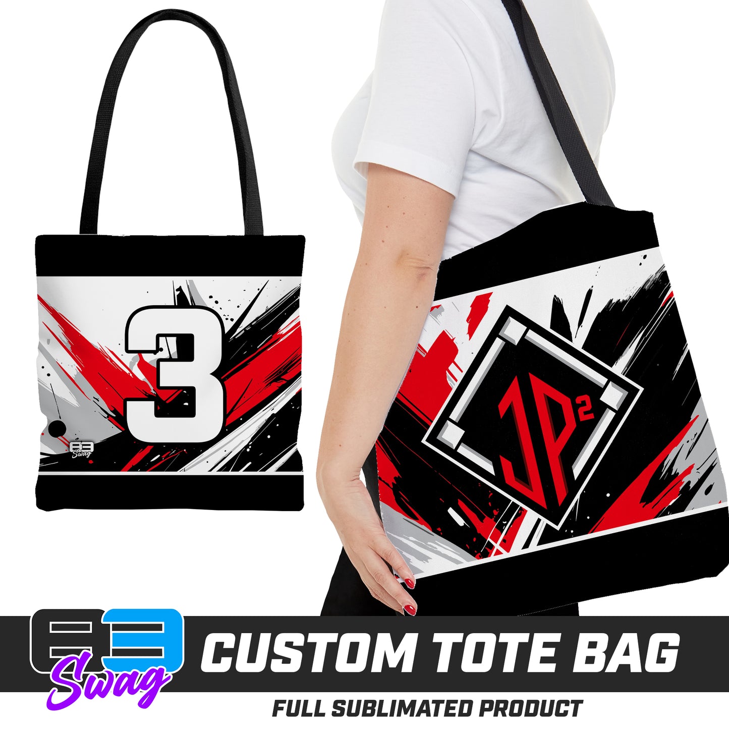 Large Tote Bag - JP2 Sports Baseball