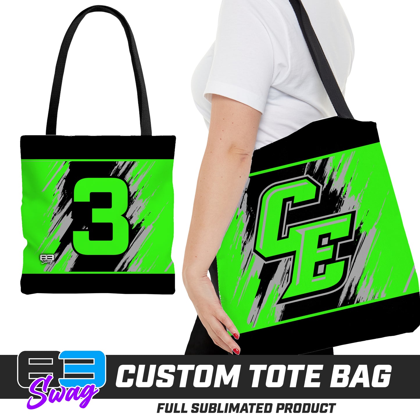 Large Tote Bag - Cherokee Elite Baseball